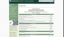
							         The Payroll Office Telephone Directory - ctlr.msu.edu - Michigan State ...								  
							    
