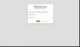 
							         the Personnel Portal - Homecare Personnel Portal								  
							    