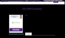 
							         The PIM Company Akeneo - The Open Source PIM								  
							    