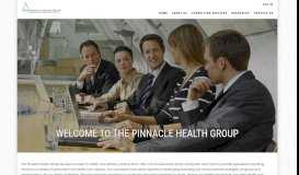 
							         The Pinnacle Health Group								  
							    