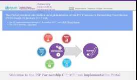 
							         the PIP Partnership Contribution Implementation Portal - WHO/OMS ...								  
							    