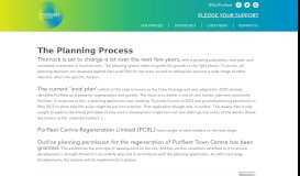 
							         The Planning Process - Purfleet Regeneration								  
							    