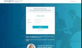 
							         The Point, the Home Point Financial TPO Portal								  
							    