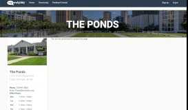
							         The Ponds | My.McKinley.com - Your Resident Portal								  
							    