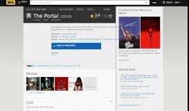 
							         The Portal (2010) - IMDb								  
							    