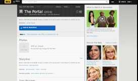 
							         The Portal (2016) - IMDb								  
							    