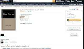 
							         The Portal: Amazon.co.uk: 9781603940771: Books								  
							    