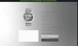 
							         The Portal Grey | Culem Watches | Luxury GMT travel watches | Spain								  
							    