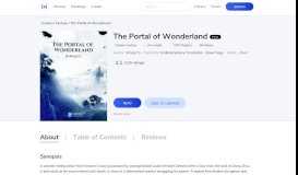 
							         The Portal of Wonderland - Eastern Fantasy - Webnovel - Your ...								  
							    