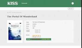 
							         The Portal Of Wonderland Online | Kiss Novel								  
							    