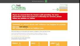 
							         The Portal | Supporting survivors of sexual abuse and domestic violence								  
							    