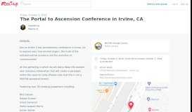 
							         The Portal to Ascension Conference in Irvine, CA | Meetup								  
							    