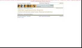 
							         The Portal to Texas History in PREMIS Implementation Registry ...								  
							    