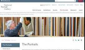 
							         The Portraits | National Portrait Gallery								  
							    