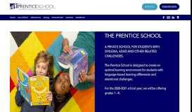 
							         The Prentice School | Success for Students Who Learn Differently								  
							    