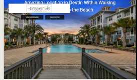 
							         The Preserve At Henderson Beach | Apartments in Destin, FL								  
							    