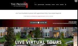 
							         The Preserve at Spring Creek Apartments								  
							    