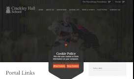 
							         The Princethorpe Foundation - Portal Links - Crackley Hall School								  
							    