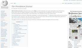 
							         The Providence Journal - Wikipedia								  
							    