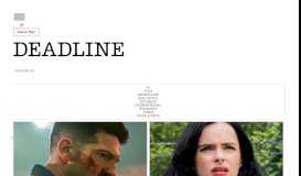 
							         'The Punisher' & 'Jessica Jones' Canceled By Netflix – Deadline								  
							    