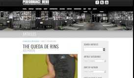 
							         The Queda de Rins - Ido Portal | Gymnastics & Bodyweight Articles ...								  
							    