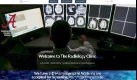 
							         The Radiology Clinic | Tuscaloosa, Alabama								  
							    