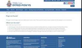 
							         The Recruitment Process - Dyfed-Powys Police								  
							    