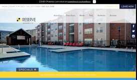 
							         The Reserve at Greensboro: Student Apartments for Rent in North ...								  
							    