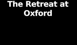 
							         The Retreat at Oxford								  
							    
