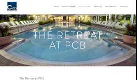 
							         The Retreat at PCB — Catalyst Development Partners								  
							    