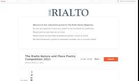 
							         The Rialto Submission Manager								  
							    