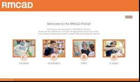 
							         the RMCAD Portal!								  
							    