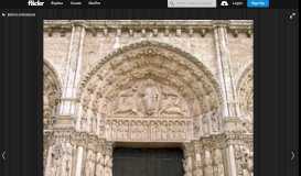 
							         The Royal Portal | The Royal Portal, Chartres Cathedral | Steve ... - Flickr								  
							    