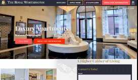 
							         The Royal Worthington: Home - Luxury Philadelphia Apartments								  
							    