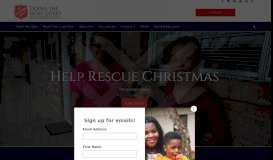 
							         The Salvation Army: Alabama Louisiana Mississippi Division Home								  
							    