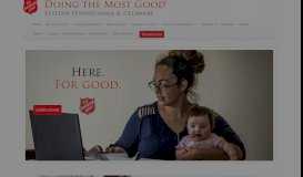 
							         The Salvation Army of Eastern Pennsylvania & Delaware								  
							    