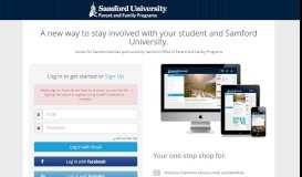 
							         The Samford Parent Communication Portal								  
							    