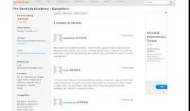 
							         The Samhita Academy - Bangalore - Reviews, Admissions - Parentree								  
							    