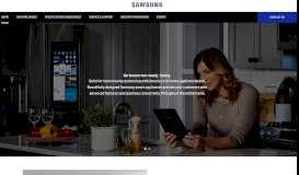 
							         The Samsung Builder Appliance Program								  
							    