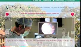 
							         The San Antonio Orthopaedic Group: Home								  
							    