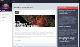 
							         The Scarlet Corsair Returns - POE Responsive Forum								  
							    