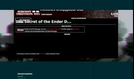 
							         The Secret of the Ender Dragon - Minecraft CreepyPasta Wiki - Fandom								  
							    