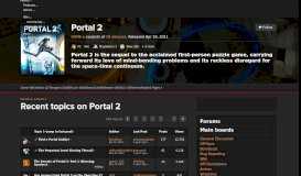 
							         The Secrets of Portal 2- Part 3 (Warning: Spoilers) - Portal 2 ...								  
							    