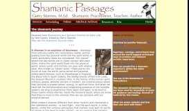 
							         The Shamanic Journey - Gerry Starnes - Shamanic Passages ...								  
							    