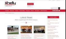 
							         The Shelly Co. News - News - The Shelly Company								  
							    