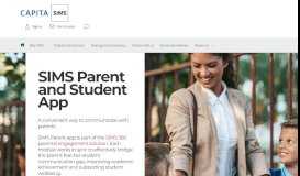 
							         The SIMS Parent app | Capita SIMS								  
							    