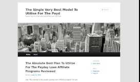 
							         The Single Very Best Model To Utilise For The Payd | Smile! You're at ...								  
							    