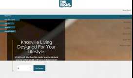 
							         The Social Knoxville | Apartments for Rent in Knoxville, TN 37919								  
							    
