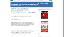 
							         The Social Medicine Portal								  
							    