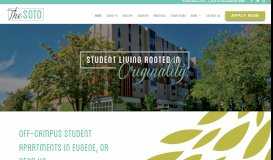 
							         The Soto: Student Apartments Near UO in Eugene, OR								  
							    